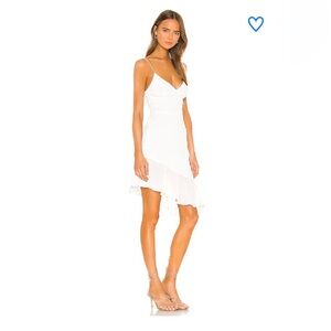 *NWT* White Asymmetrical Dress